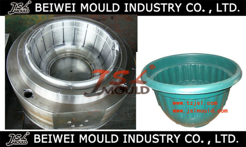 Customized Injection Plastic Planter Flower Pot Mould