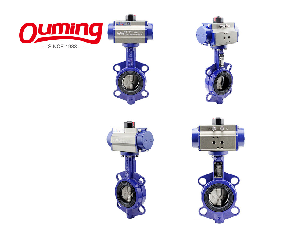 Motorized Fisher 7600 Butterfly Valve