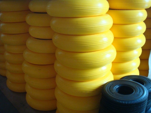 Solid PU Foam Wheel, PU Solid Wheel Barrow Tire 4.00-8