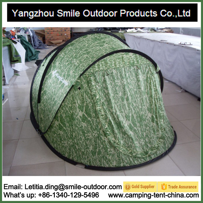 Modern Design Camouflage Camping One Minute Pop up Tent