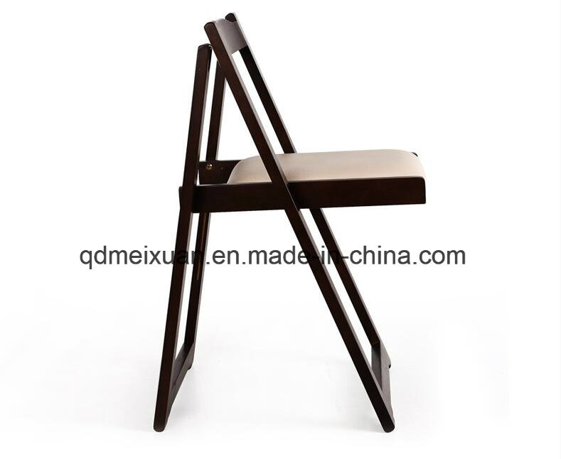Solid Wooden Folding Chairs Living Room Chairs Coffee Chairs (M-X2539)