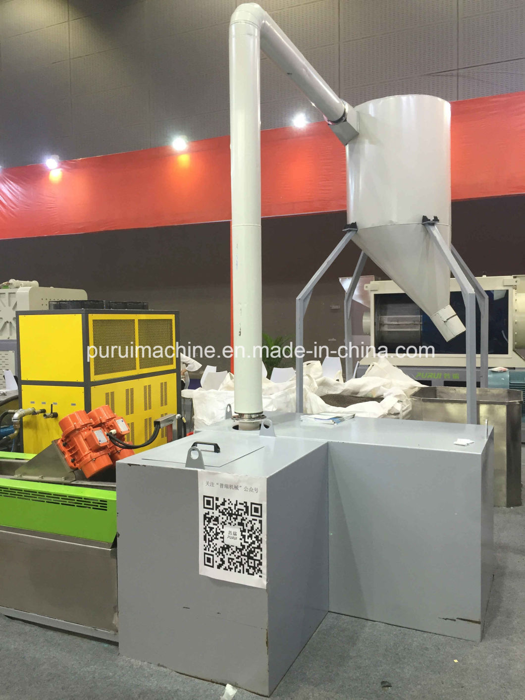 LDPE Film Pelletizing Machine with Water-Ring Die Cutter