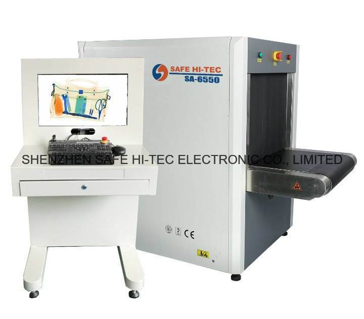 Army Baggage X-ray Security Screening Scanning Inspection System Supplier in China SA6550