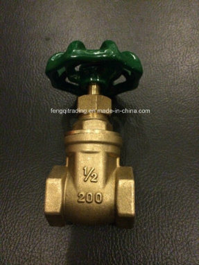 Brass Gate Valve Stop Valve Pn16 2inch 4inch