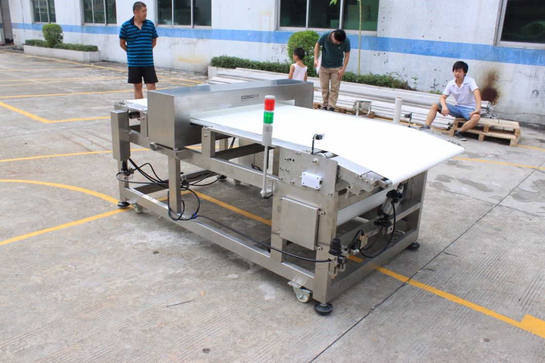 Wide Tunnel Bulk Food Industrial Metal Detector with Reject System