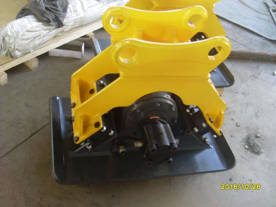 Construction Machinery Parts Excavator Attachment Hydraulic Plate Rammer Compactor