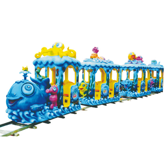 2018 Hot Sell Design Outdoor Track and Trackless Train Kids Ride