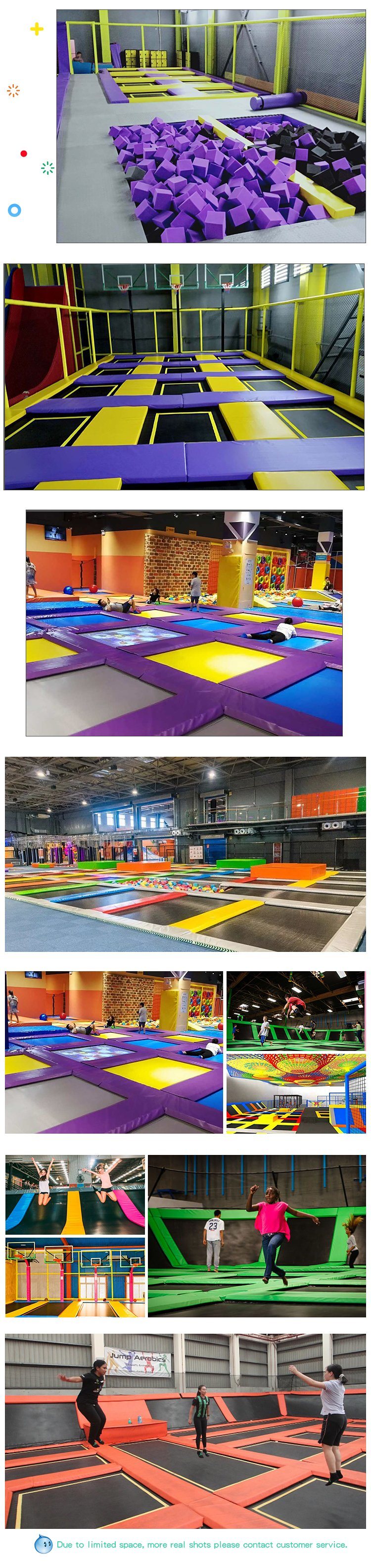 Children Soft Playground Indoor Trampoline Park for Kids and Adults Kids Gymnastic