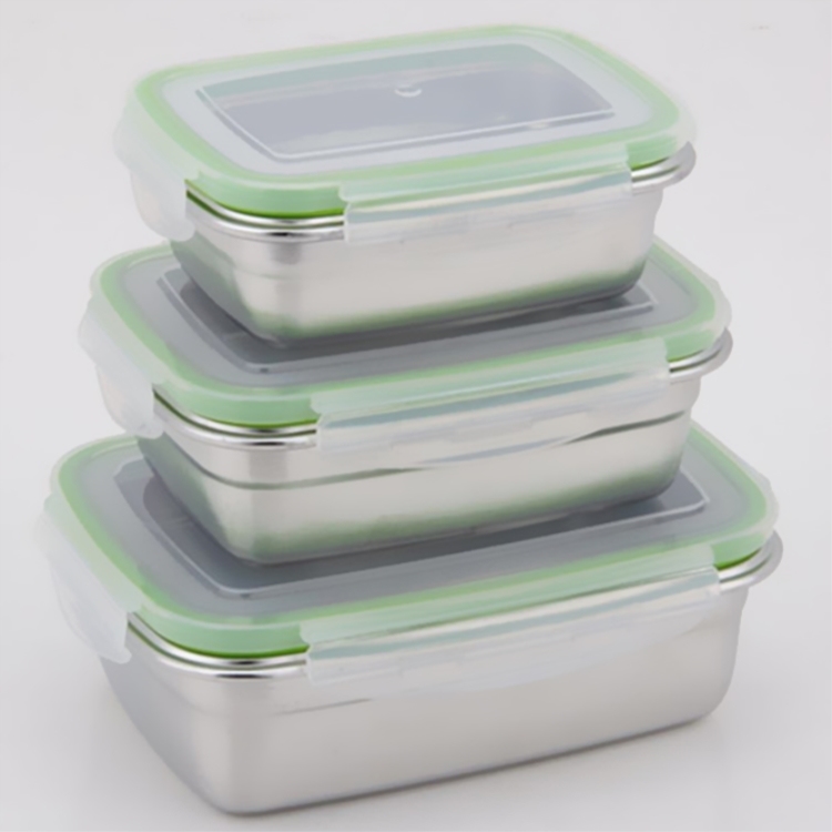 Hot Sell Stainless Steel Lunch Box Container with Lock (4)