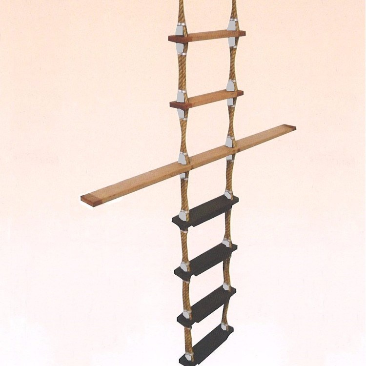 Cheap Marine Pilot Wooden Rope Ladder