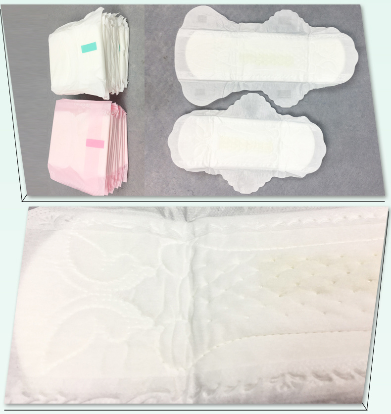 Cotton Material and Disposable Style Cheap Sanitary Napkin