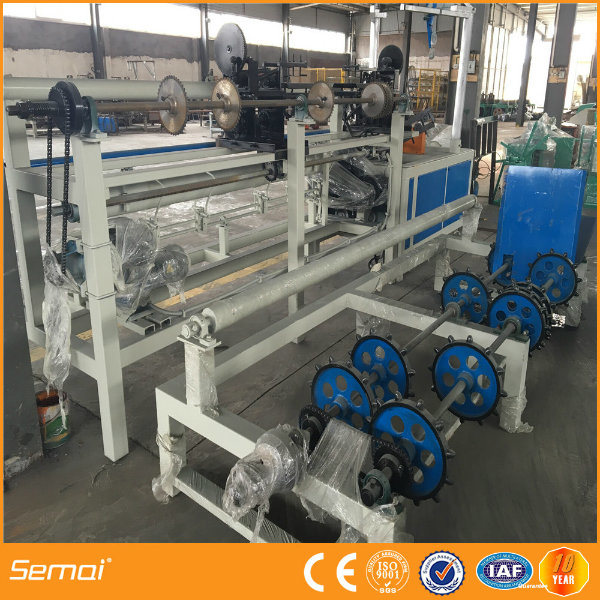 PVC Coated and Galvanized Fully-Automatic Chain Link Fence Machine