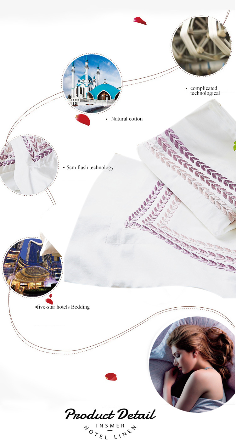 Guangzhou Hotel Textiles Manufacturer Cotton Wholesale Hotel Balfour Bed Linen