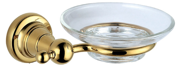 Luxury Bathroom Accessories Brass Hand Sanitizer Holder/Tumblerholder/Soap Dish Dg-B19000