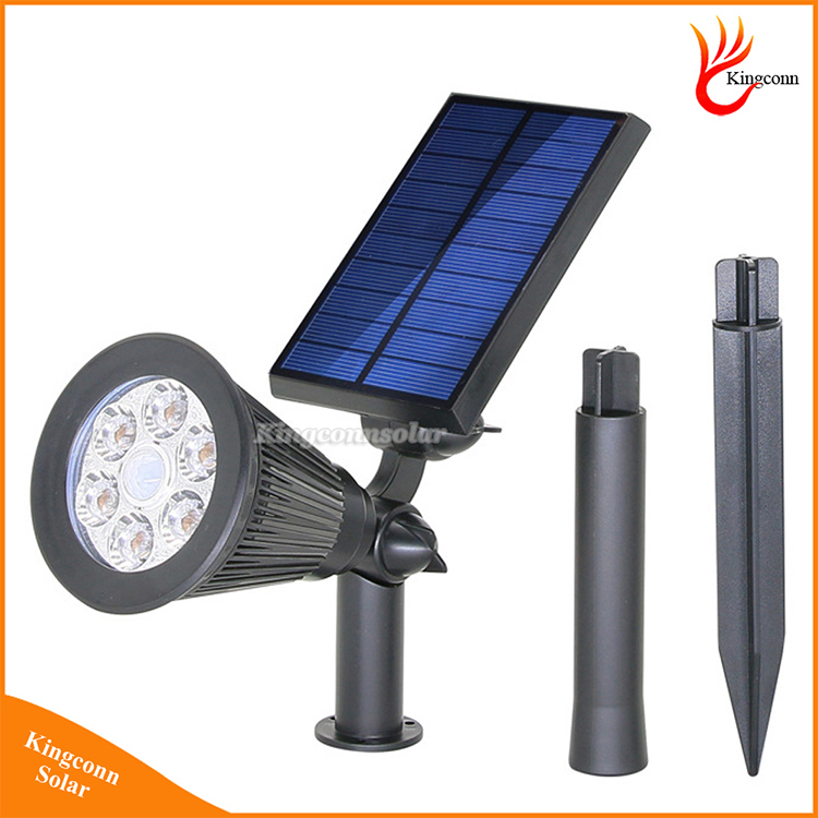 Â  2018 Hot Selling Solar LED Power Outdoor Spotlight for Solar Garden Lawn Lamp Landscape Light