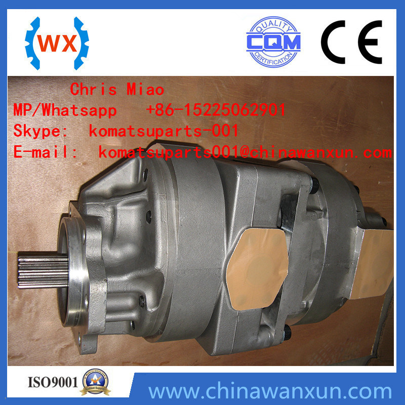 Wa600-3 Wheel Loader Hydraulic Pump Assy 705-53-42010, Hydraulic Pump Gear Pump for Wa600-3