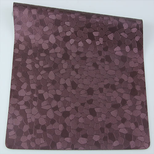 Elastic Irregular Shape PU PVC Synthetic Leather for Decorative