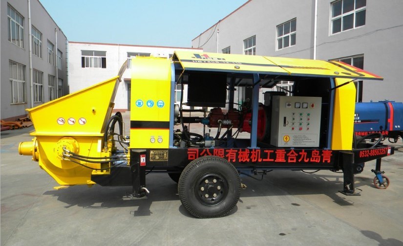 Promotional Mini / Small Diesel Engines Concrete Grout Pump