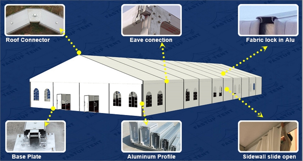 2018 Promotional Tent 20m X 60m Event Marquee Tent