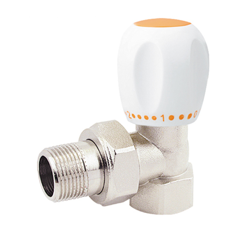 Thermostatic Brass Radiator Valve Chormed, Direct&Angle Type