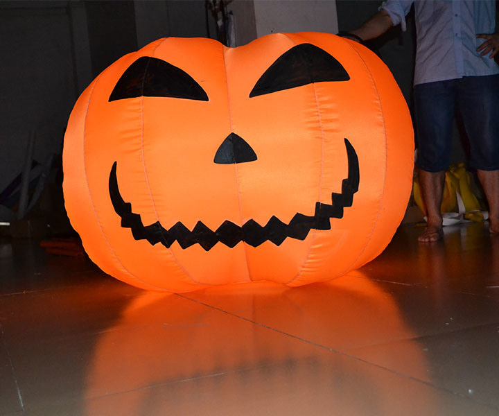 Custom Halloween Celebration Inflatable Pumpkin