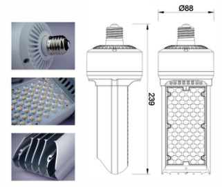 Energy Saving LED Corn Light COB with E39 Base