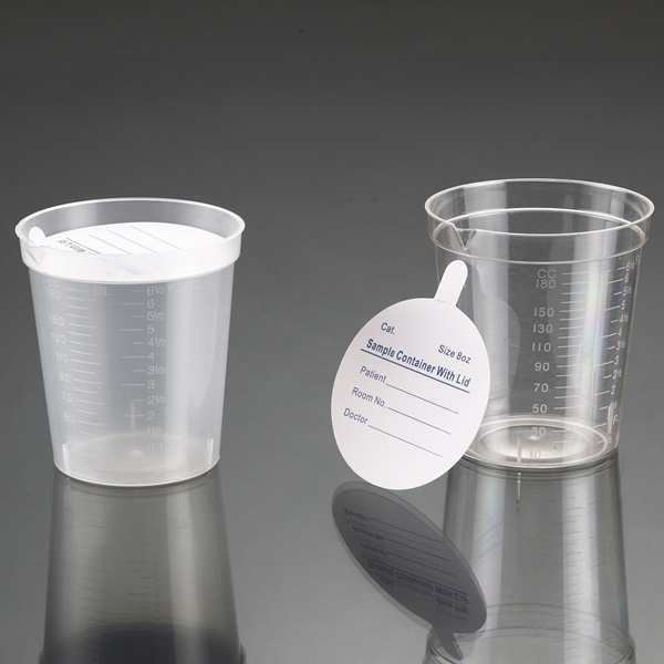 180ml PP Beaker with Graduation and ID Paper Lid