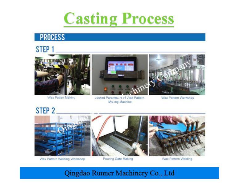 ODM CNC Machining High Precision Investment Casting for Machinery Part