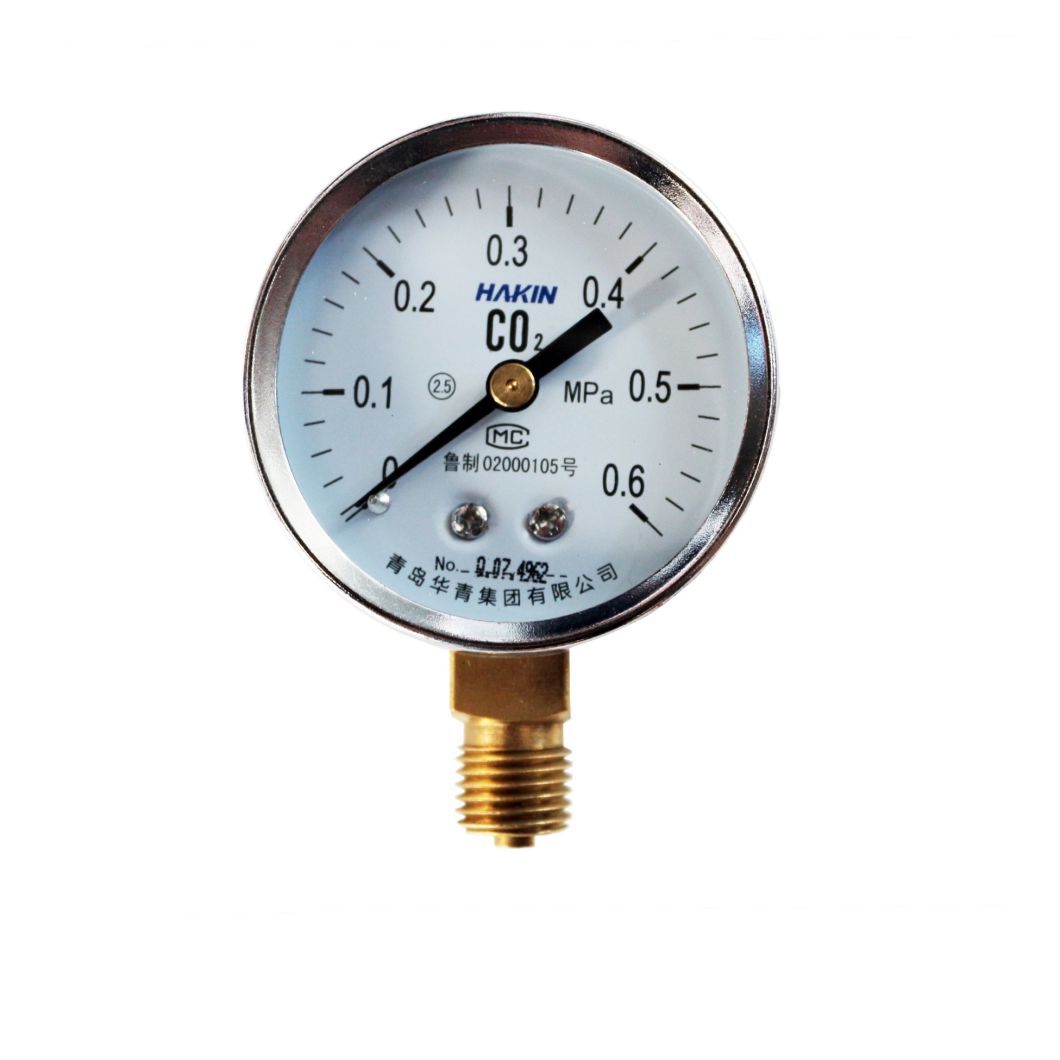 CO2 Pressure Gauge Made in China with Cheaper Price