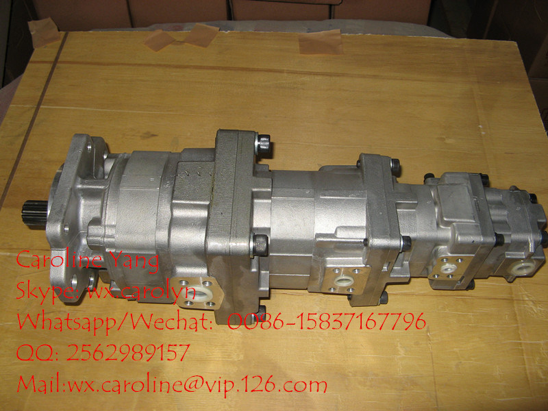 New Original Komatsu Wa380-7 Loader Gear Pump 705-51-30840 Hydraulic Lift Gear Steering Pump Wa380 Komatsu Spare Parts.