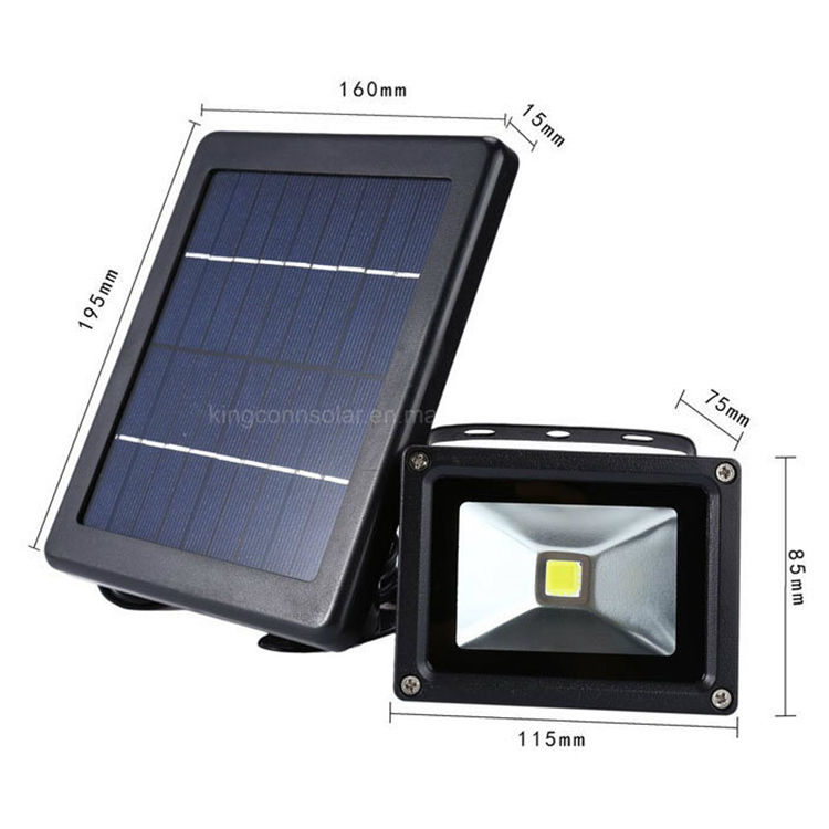 Outdoor Security Solar Spotlight 3W LED Solar Flood Light