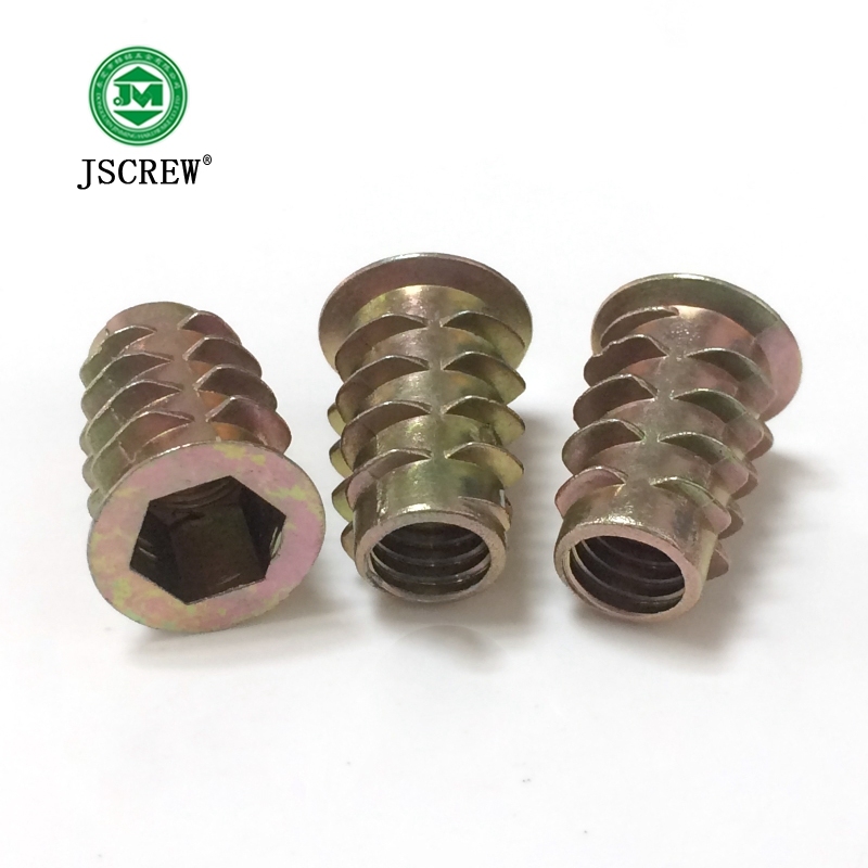 Furniture Insert Nuts for Wood Manufacturer