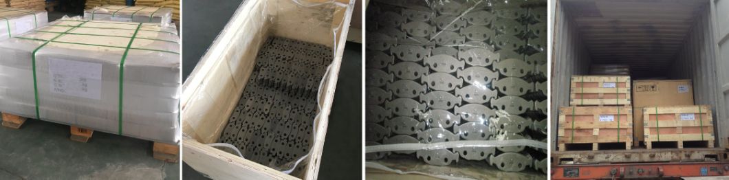 Brake Pad Back Plate with Welded Mesh