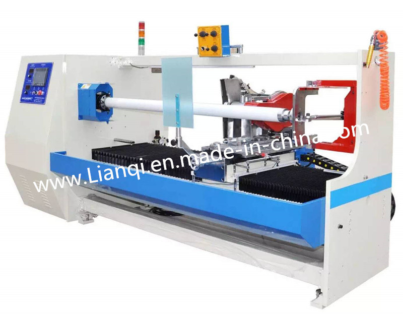 High Speed Automatic Adhesive Tape Roll Cutting Machine