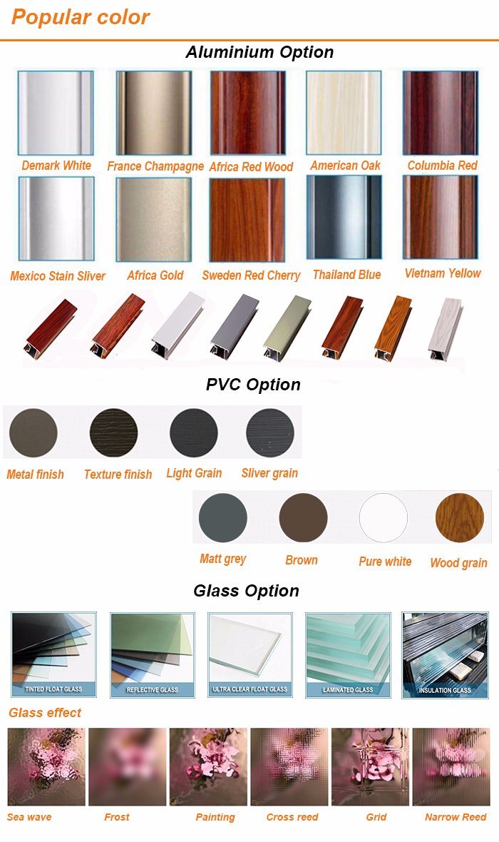 Thailand Hot Sale Product of PVC Sliding Glass Window Plastic with Steel Frame Economic Option