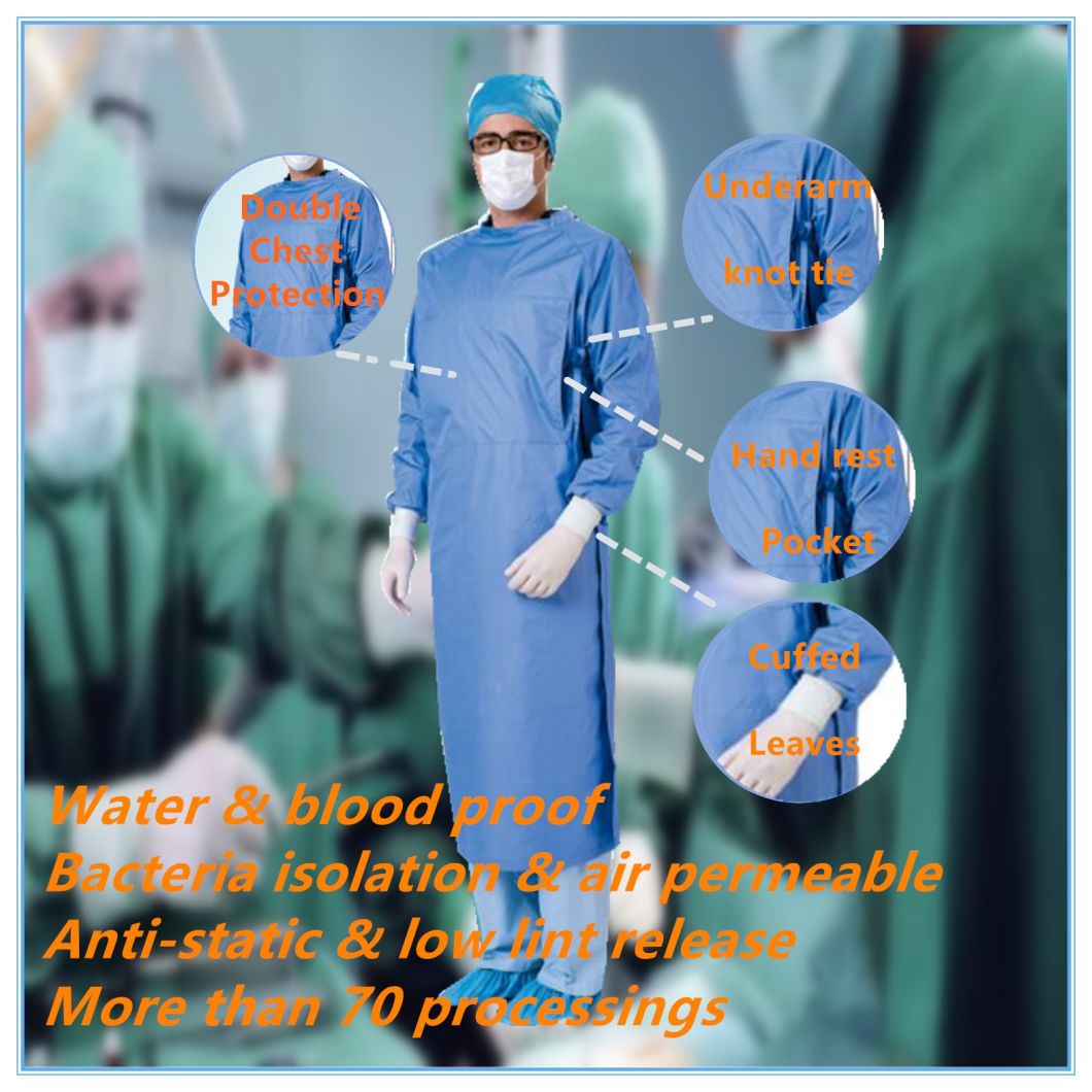 Reusable Polyester Surgical Gowns for High Risk Operations by Liquid Infection and Penetration