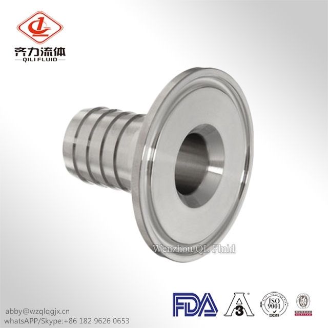 14mphr Sanitary Stainless Steel Hose Adapter