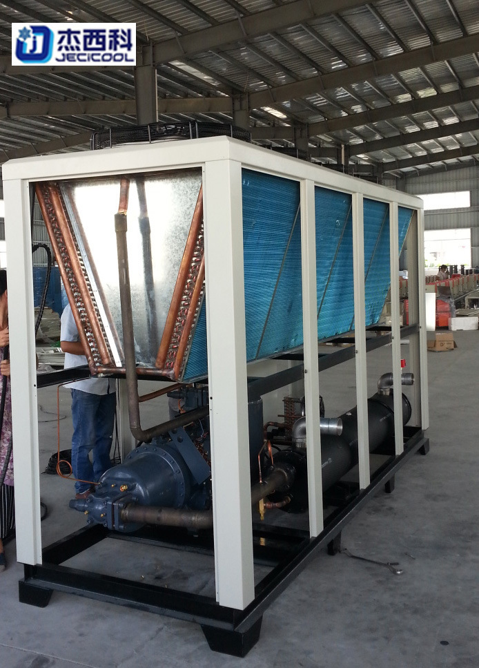 50tons Air Cooled Screw Semi-Hermetic Compressor Chiller/ Industrial Water Chiller