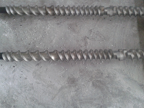 Customized Screw and Barrel Element for Parallel Twin Screw Extruder