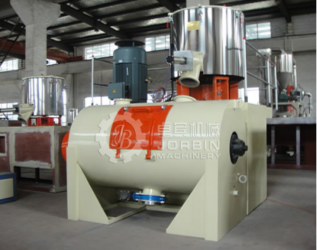 Plastic High Speed Mixer Group with Horizontal Way