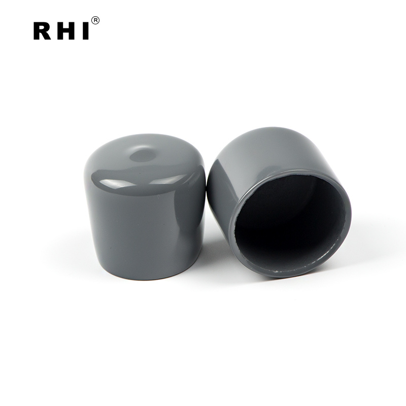 Vinyl Threaded Rod Satety Caps PVC Protective Pipe End Covers Fitttings Plastic External Tube End Protector Rubber Pipe End Caps