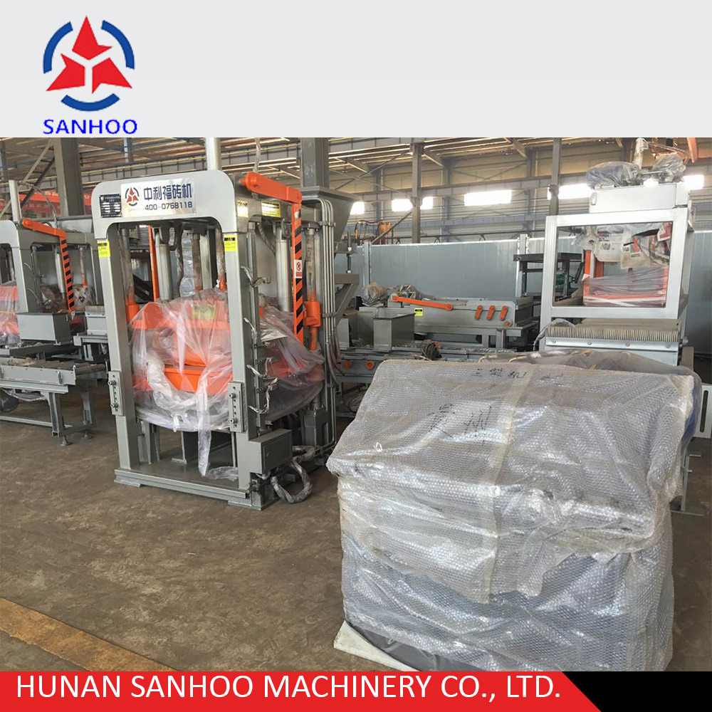 Qty3-18 Automatic and Hydraulic Concrete Interlock Block Machine