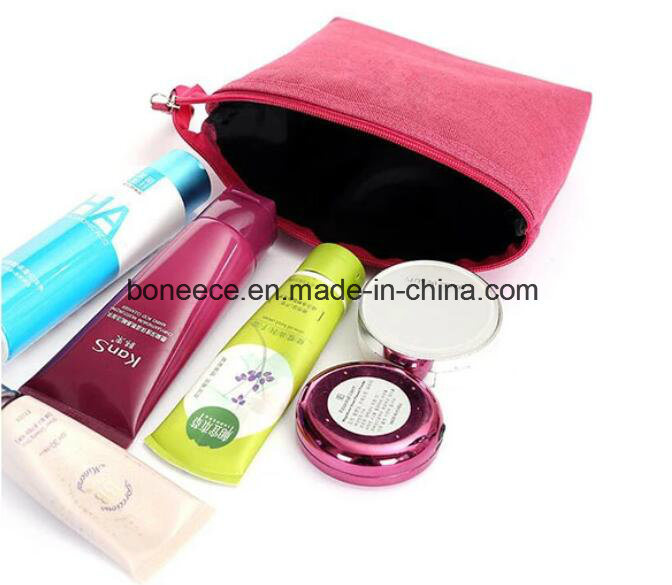 New Shape Canvas Promotion Cosmetic Pouch Travel Makeup Bag for Gift