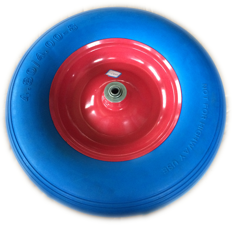 16 Inch Cheap Solid Plastic Wheelbarrow PU Foam Wheel for Sale