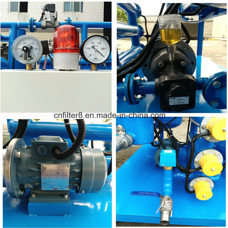Vacuum Steam Turbine Gas Turbine Lubricating Oil Purifier (TY-100)