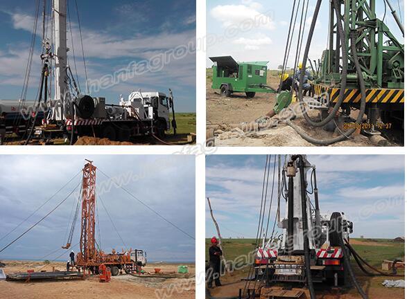 Truck Mounted Underground Tunnel Drilling Rig Hft600st