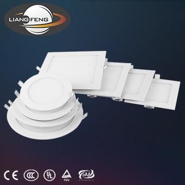 Round or Square 30000 Hours Warranty Lifespan Acrylic / PMMA Diffuser Plate 3W 6W 9W 12W 15W 18W 24W LED Panel for Art Exhibition