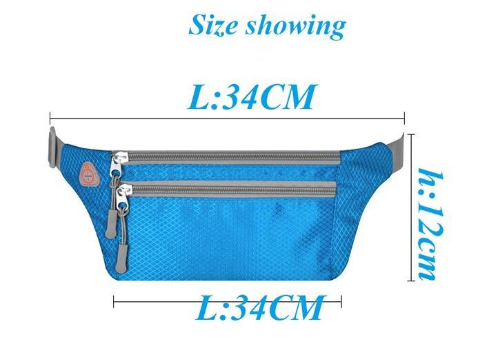 Wb002 Fashionable Leisure Multi-Function Waist Bag for Outdoor Sport