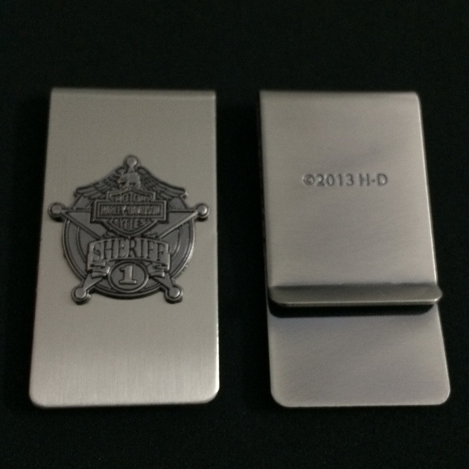 High Quality Stainless Steel Money Clip with Custom Logo
