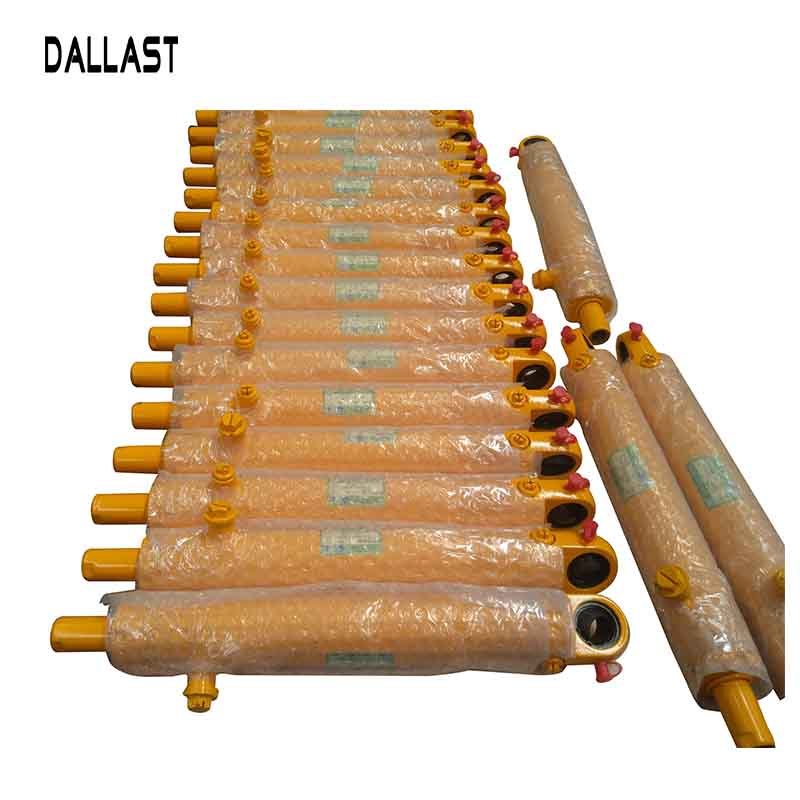 Flanged High Pressure Double Earring Industrial Excavator Hydraulic Cylinder